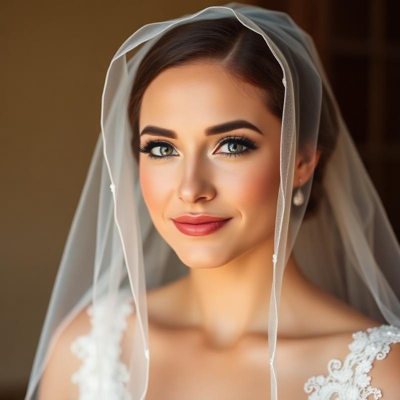 Bride with veil